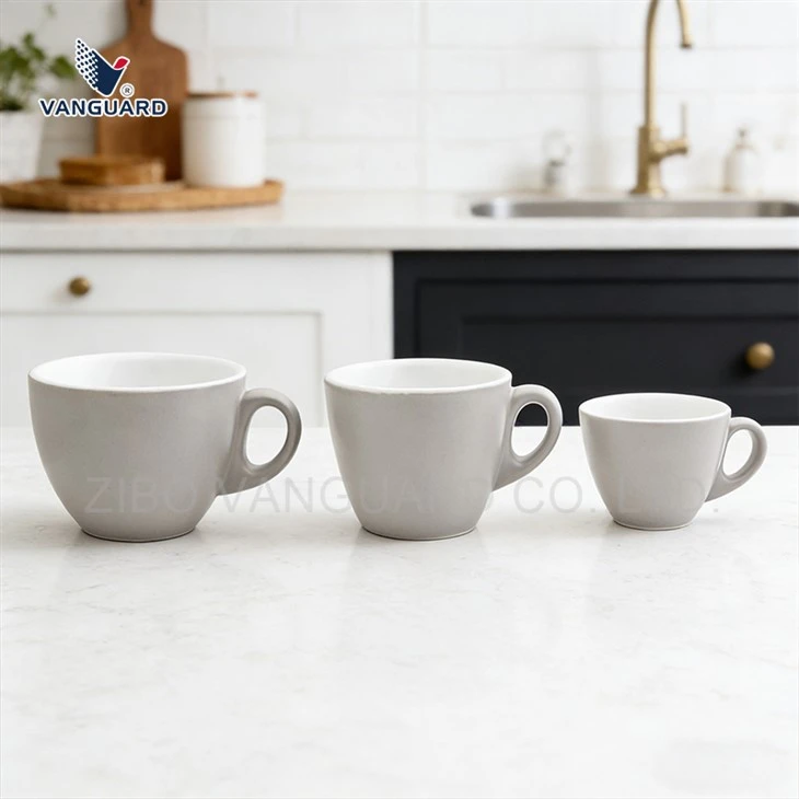 Porcelain Coffee Mug Set