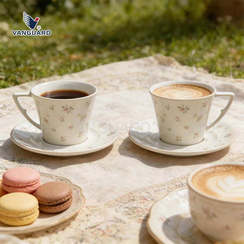 ceramic cup with saucer set ceramic cup with saucer set
